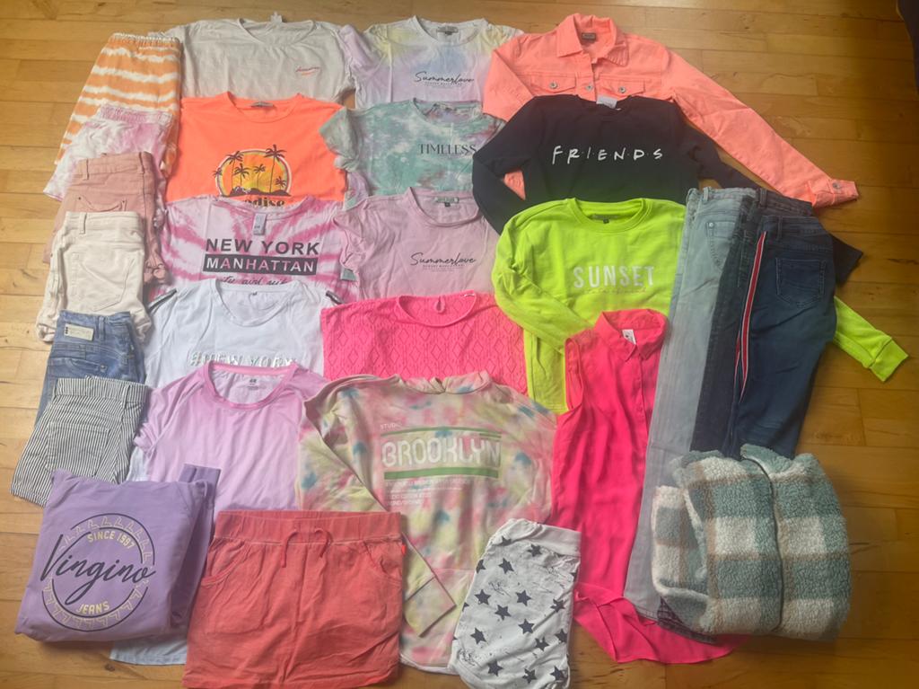 Pakket meisjes kleding zomer maat 170/176, Ophalen of Verzenden, Zo goed als nieuw, Maat 170