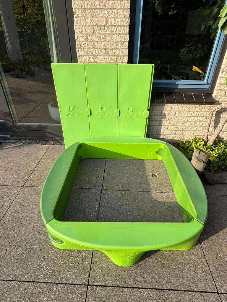 BIG zandbak met deksel, Ophalen, Zo goed als nieuw