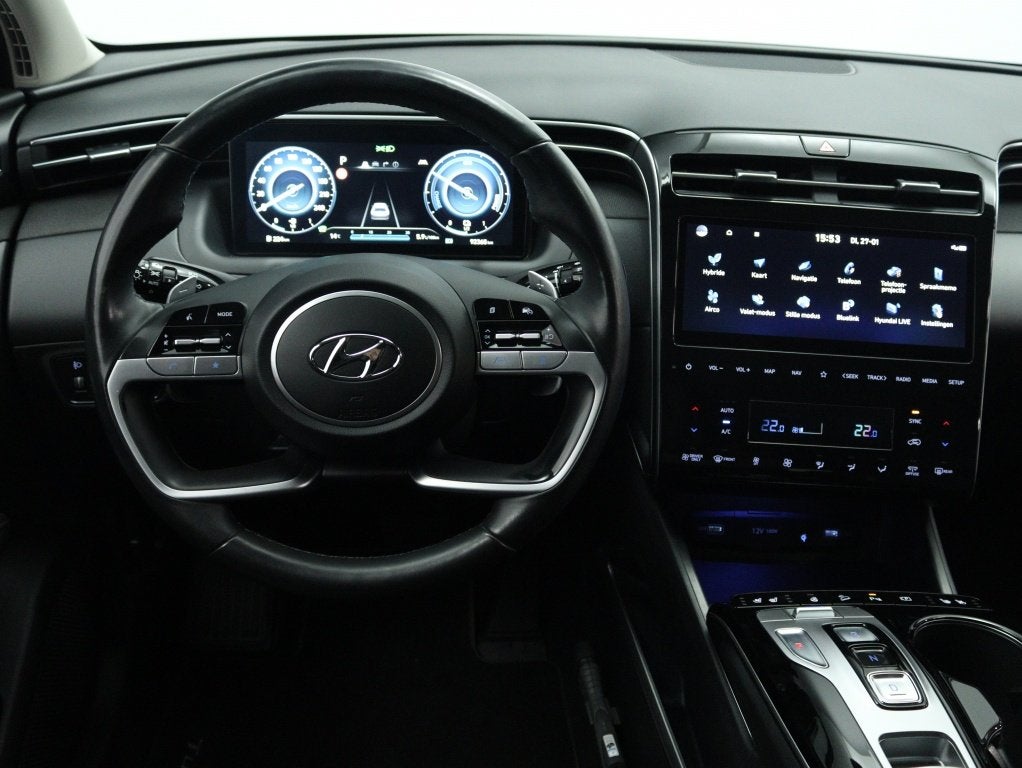 Hyundai Tucson 1.6 T-GDI HEV Premium | Leder | Navigatie | S, Auto's, Hyundai, 12 maanden, Gebruikt, 4 cilinders, 1650 kg