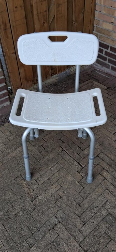 Douche kruk krukje stoel douchekruk douchestoel douchekrukje, Diversen, Ophalen, Gebruikt