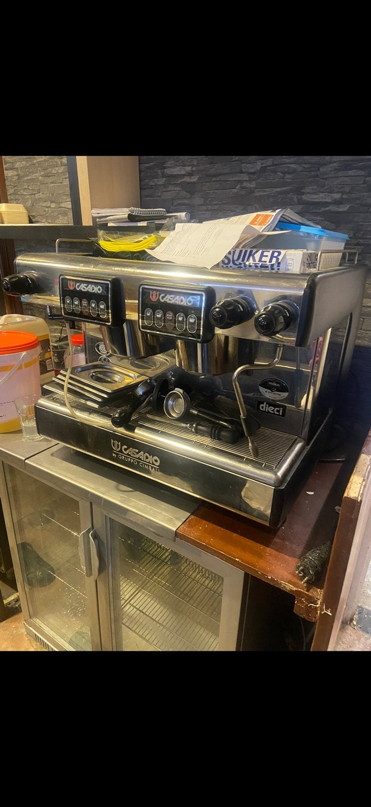 Defect koffieapparaat, Ophalen, Koelen en Vriezen