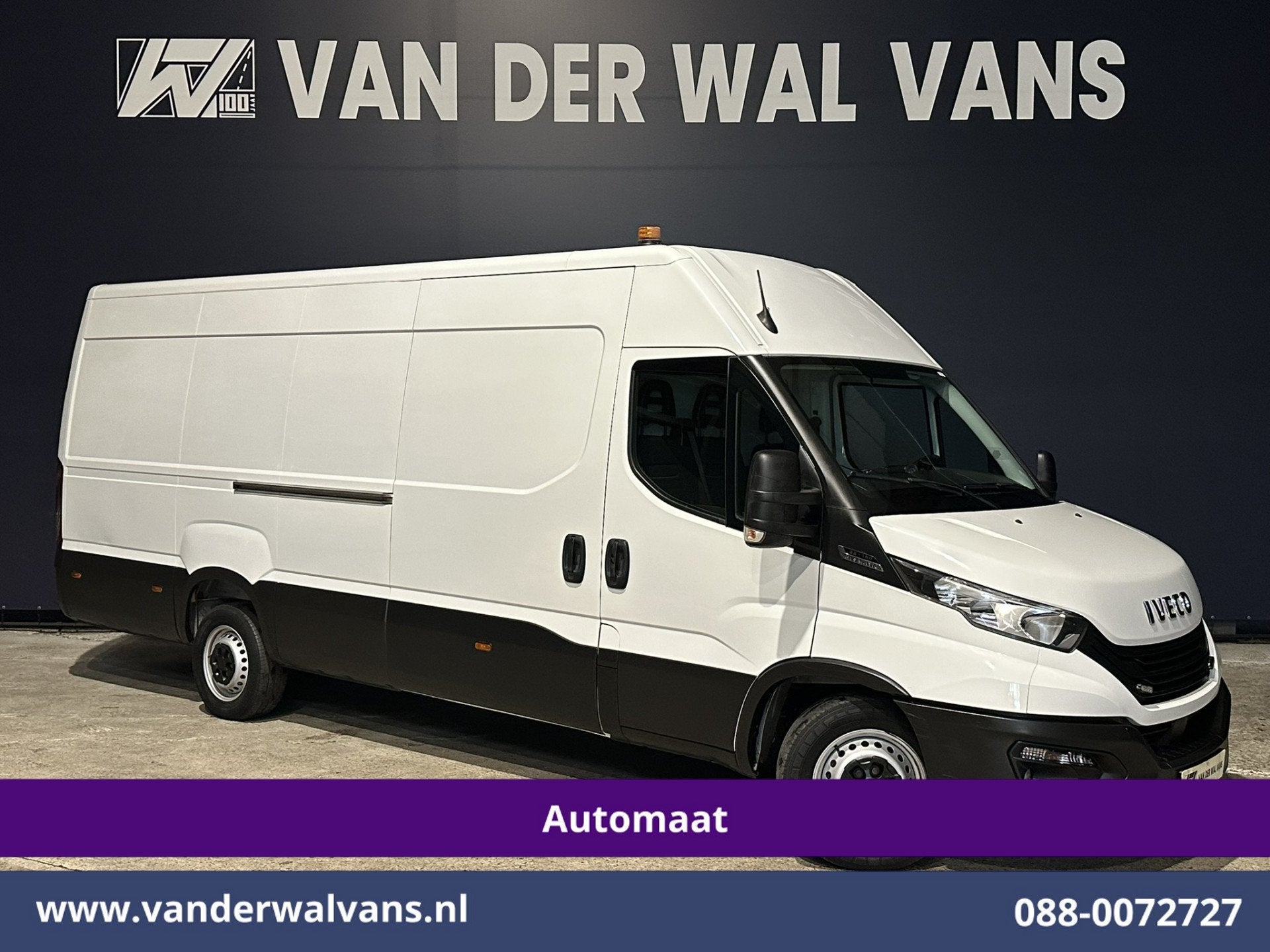 Iveco Daily 35S16 157pk Automaat 3500kg Trekhaak L3H2 Inrich, Auto's, Bestelauto's, Automaat, Gebruikt, Iveco, Wit
