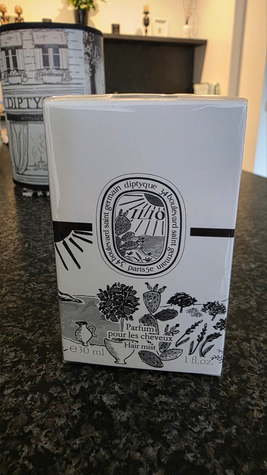 Diptyque Paris Ilio Parfum voor het haar - 30ml, Sieraden, Tassen en Uiterlijk, Uiterlijk | Parfum, Verzenden, Nieuw