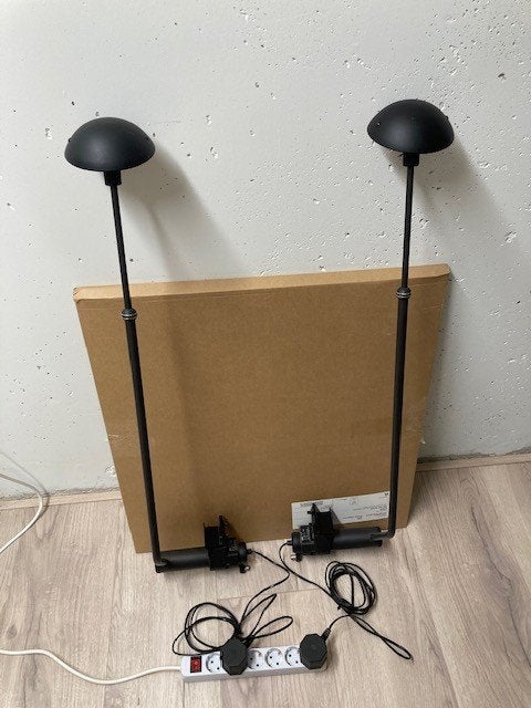 Auping bedlampen, Ophalen, Gebruikt