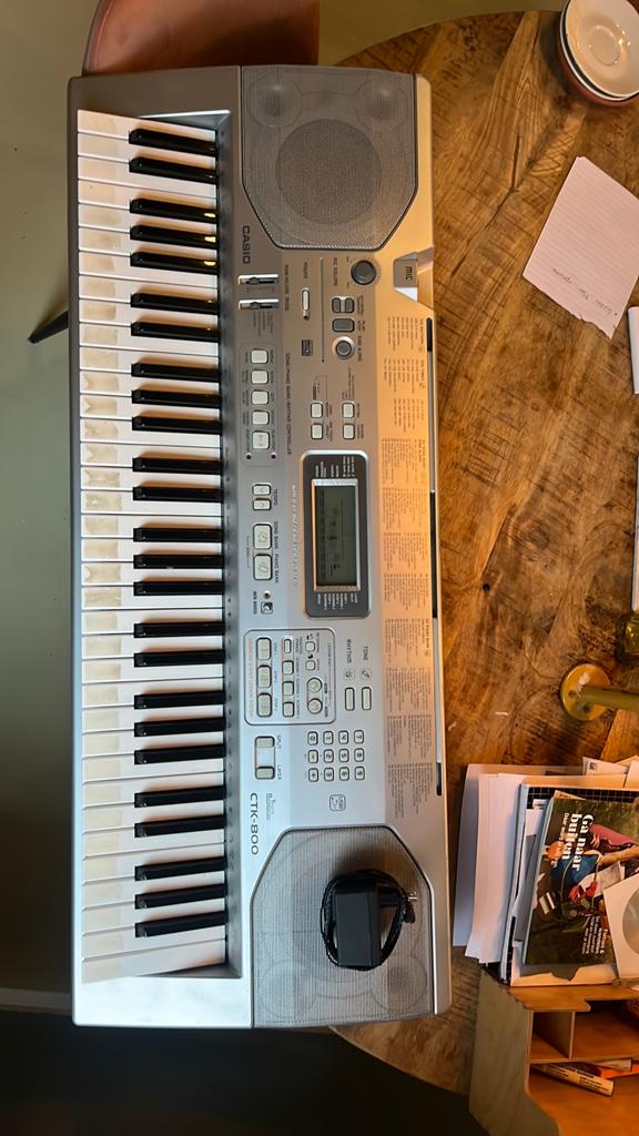 Casio ctk-800 touch respons, Ophalen, Gebruikt, 61 toetsen, Casio
