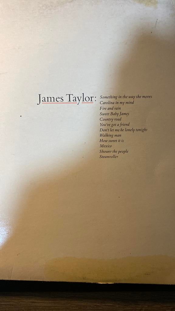 James Taylor LP vinyl, Ophalen of Verzenden, Zo goed als nieuw, 12 inch, Poprock