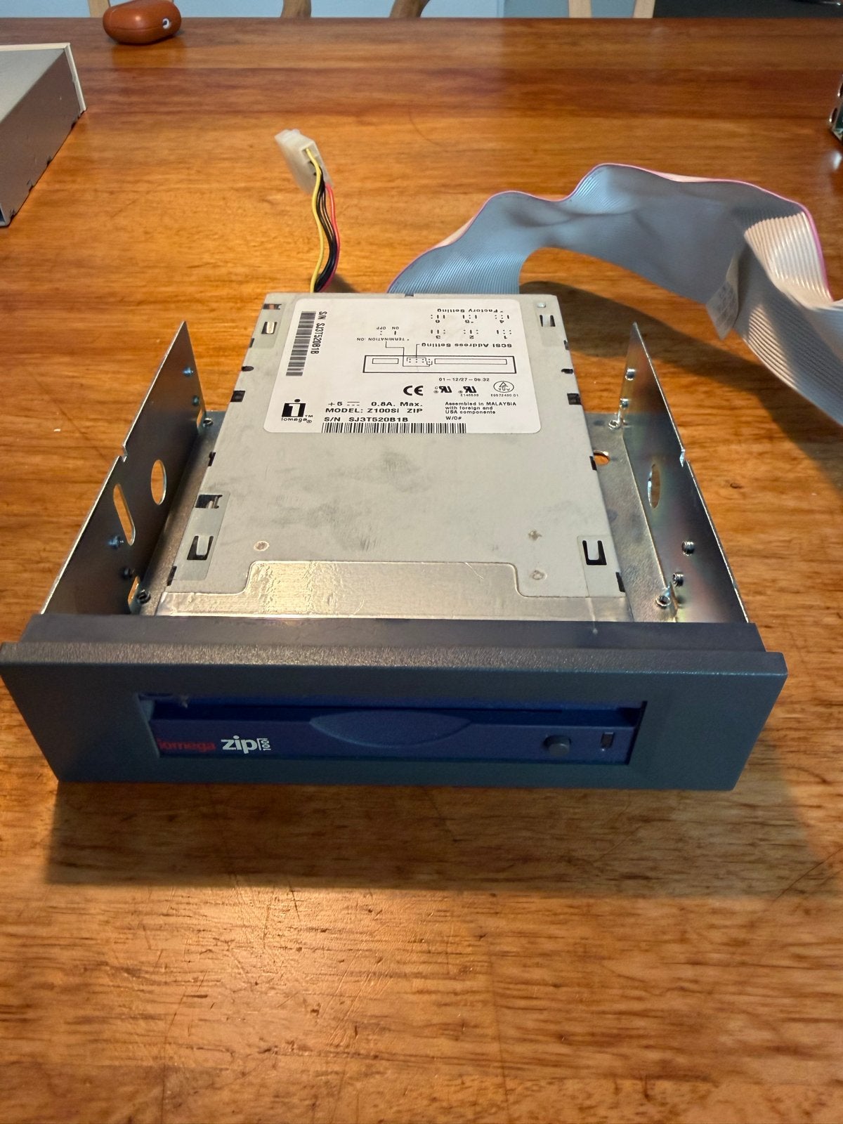 Iomega Zip 100 SCSI Drive met Adaptec AVA-1502 kaart, Computers en Software, Ophalen of Verzenden