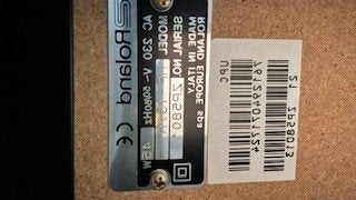 Roland piano, Ophalen, Gebruikt, Zwart