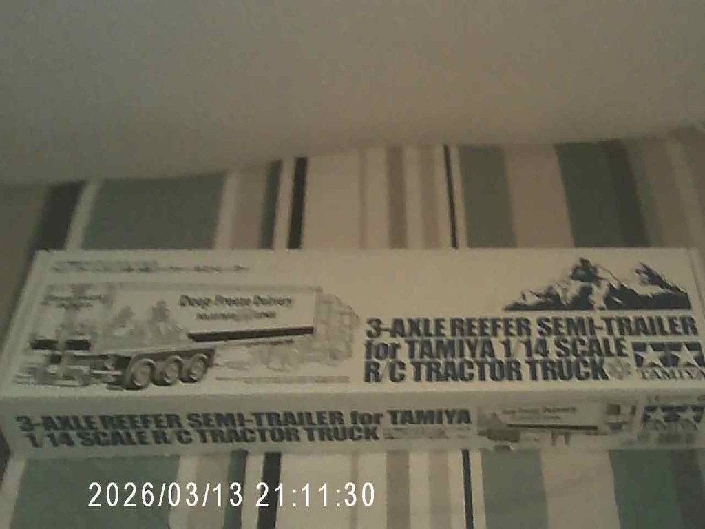 TAMIYA REEFER TRAILER, Ophalen, Nieuw, Schaal 1:14, Onderdeel