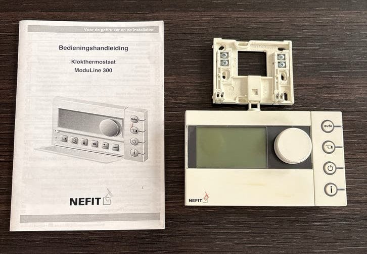 Nefit ModuLine 300 Klokthermostaat - Gebruikt, Ophalen of Verzenden, Gebruikt