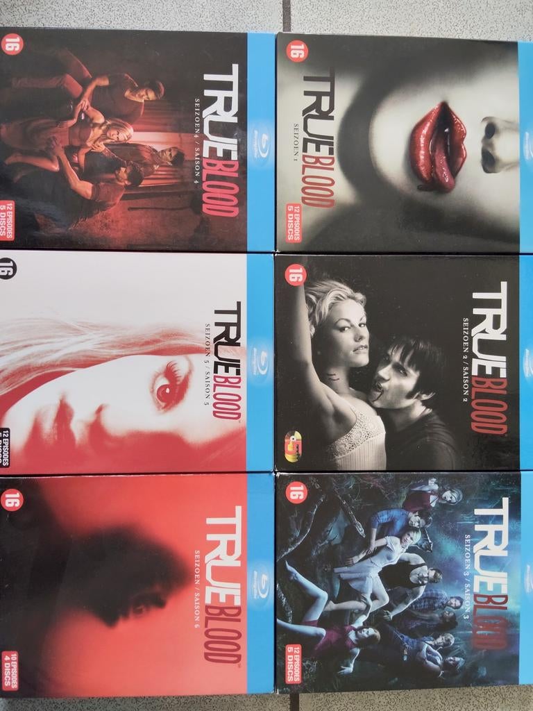 True Blood Seizoen 1 t/m 6 Blu-ray, Ophalen of Verzenden, Zo goed als nieuw, Tv en Series, Boxset