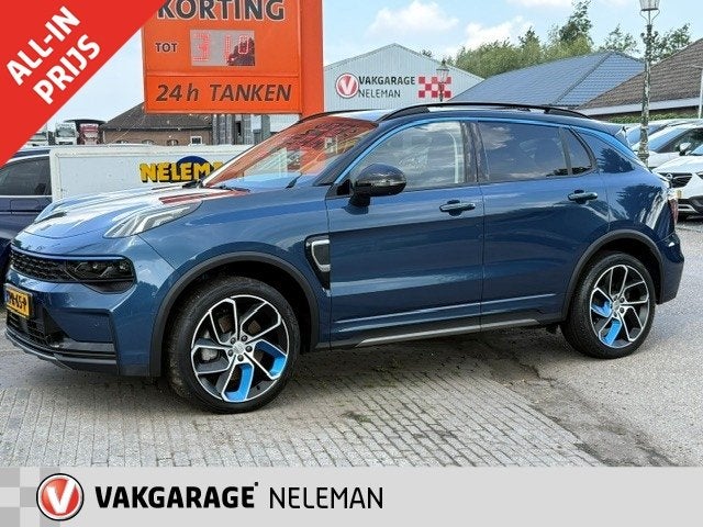 Lynk & Co 01 1.5TD 261pk PHEV 7DCTH rijklaarprijs bovag gara, Automaat, 12 maanden, Stof, Automatische klimaatregeling