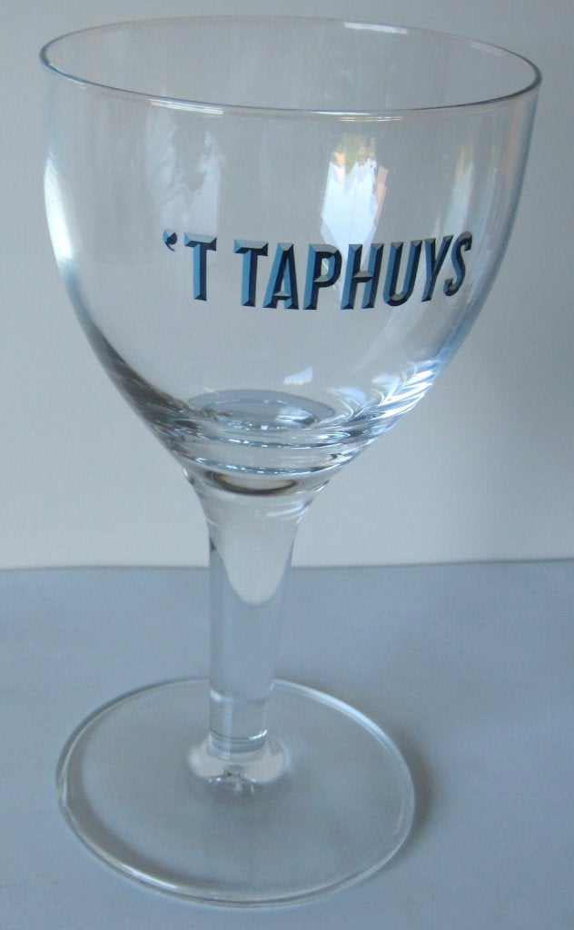 bierglas van het Taphuys, Ophalen of Verzenden, Zo goed als nieuw, Bierglas