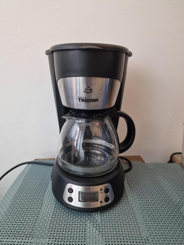 Tristar Koffiezetapparaat, Witgoed en Apparatuur, Koffiezetapparaten, Gebruikt, 10 kopjes of meer, Koffiemachine, Gemalen koffie