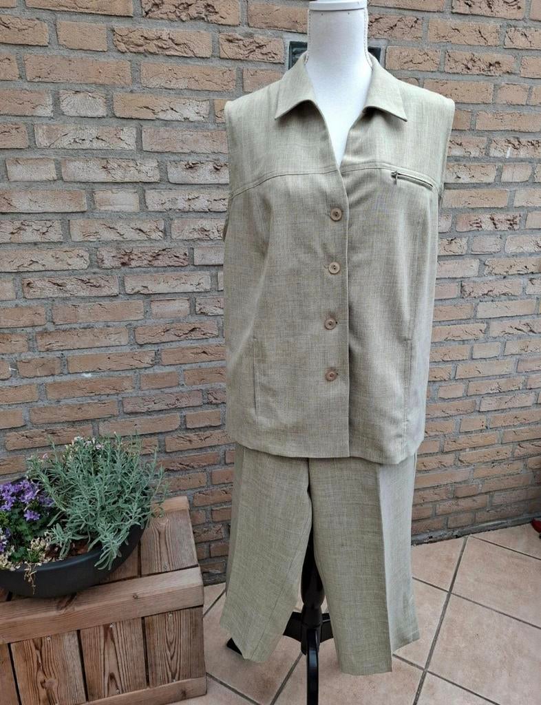 Zomerset Gillet met driekwart pantalon van Setterlady, Kostuum of Pak, Maat 46/48 (XL) of groter, Ophalen of Verzenden, Setterlady