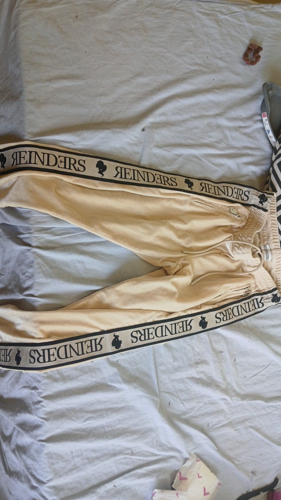 Reinders joggingbroek beige maat XS, Ophalen, Reinders, Beige, Zo goed als nieuw