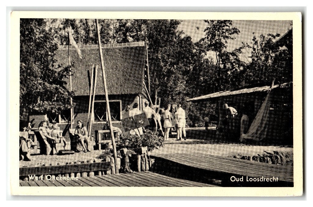 Loosdrecht, Oud Loosdrecht. Werf Ottenhome, Verzenden, 1940 tot 1960, Ongelopen, Noord-Holland