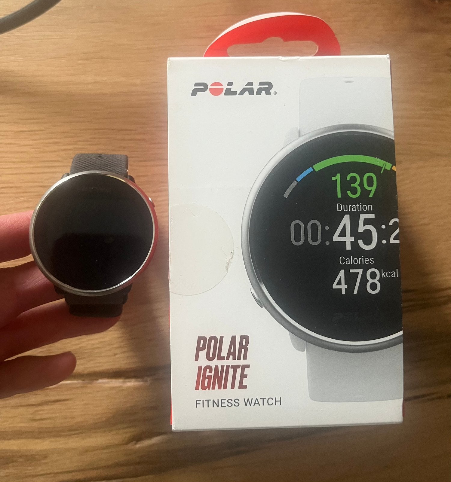 sporthorloge, Ophalen of Verzenden, Zo goed als nieuw, Zwart, Android