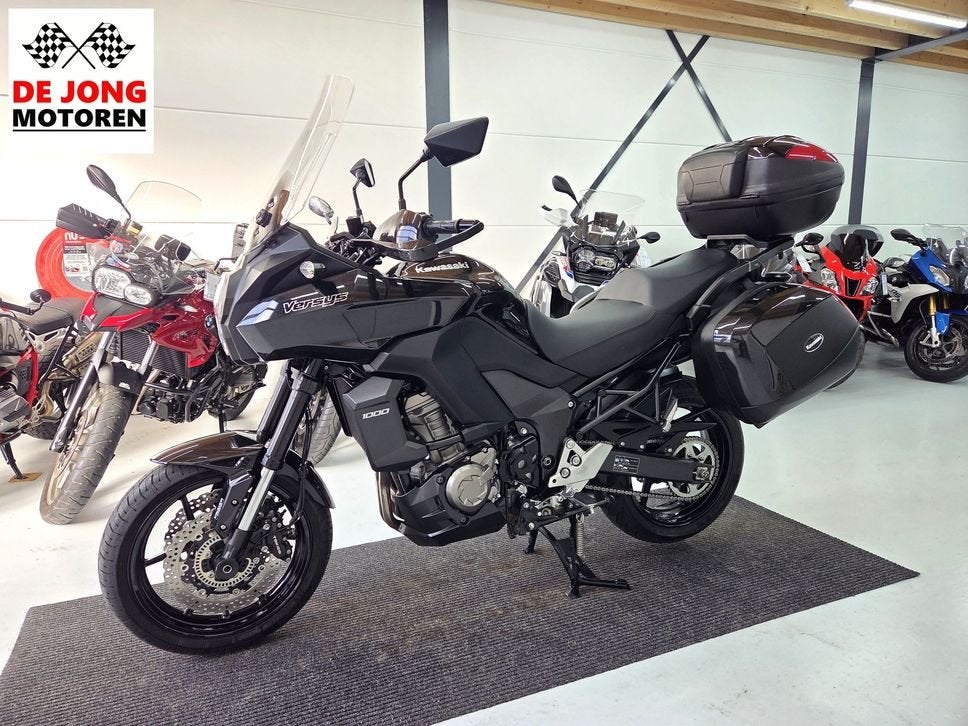SCHITTERENDE KAWASAKI VERSYS 1000 BLACK EDITION | HD-VIDEO!, 4 cilinders, Motorrijbewijs A, Bedrijf, Onbekend