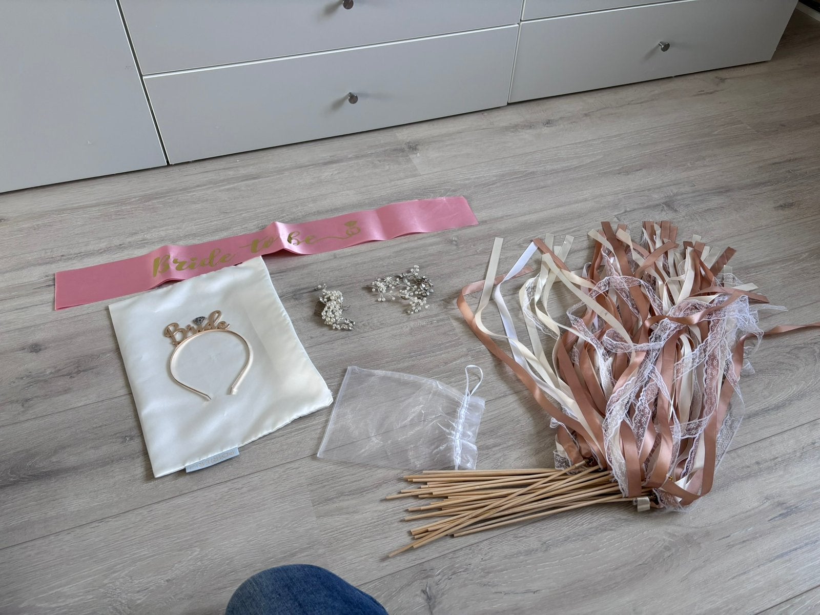 Pakket voor Trouwerij (Aanstaande Bruid), Kleding | Dames, Trouwkleding en Trouwaccessoires, Ophalen of Verzenden, Zo goed als nieuw