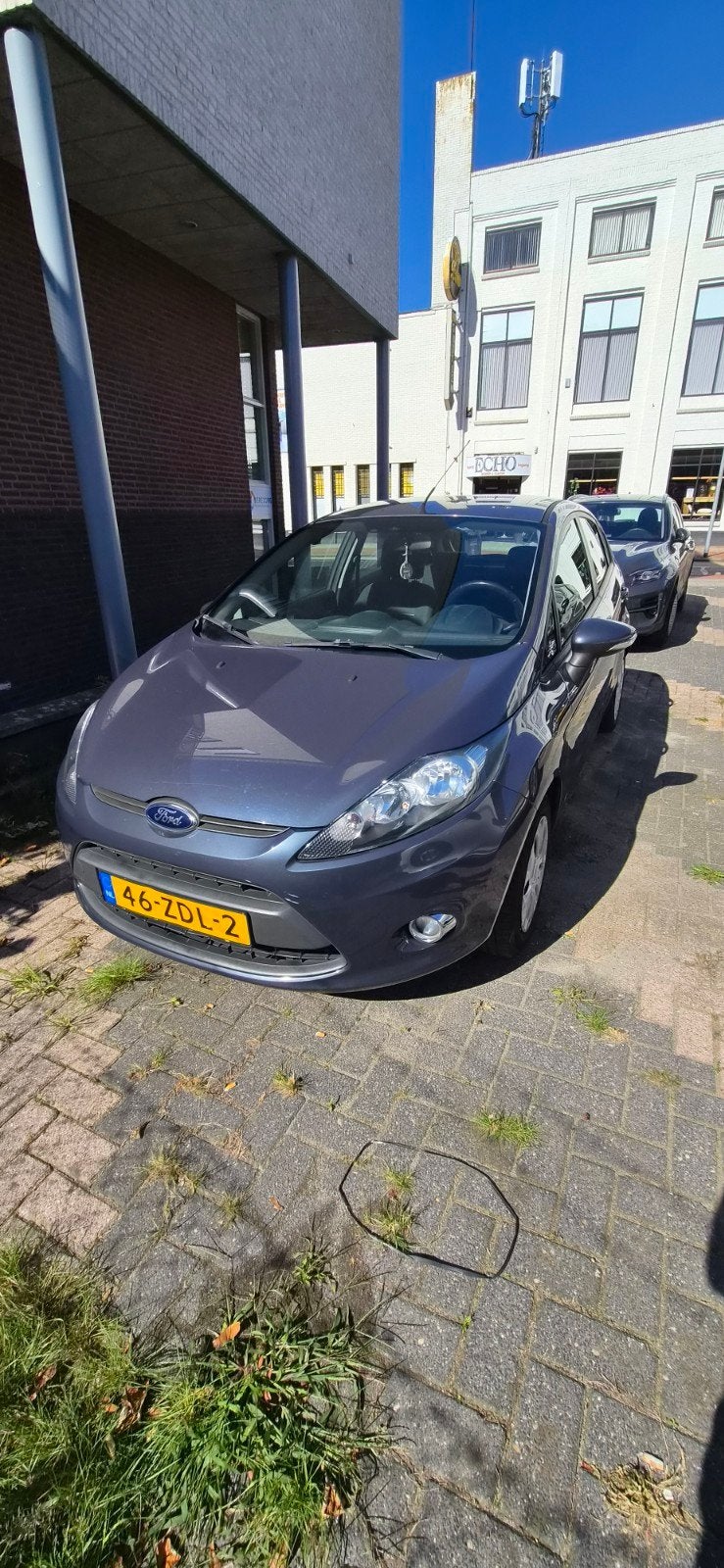 Ford Fiësta 1.6 Tdci 5DR 2012 Grijs, Auto's, Voorwielaandrijving, 1018 kg, 96 €/maand, Origineel Nederlands