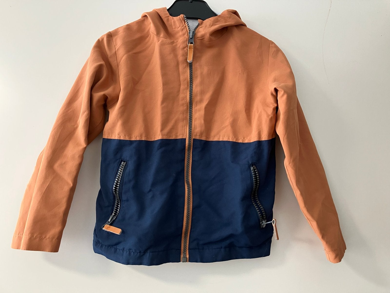 Stoere kinderjas / regenjas maat 110/116, Ophalen of Verzenden, Zo goed als nieuw, Jongen, Jas