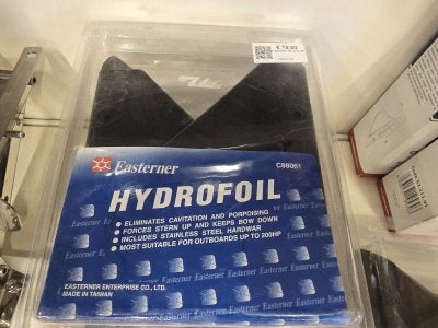 Hydrofoil tot 200 pk, Niet ingevuld, Gebruikt, Niet ingevuld, Niet ingevuld