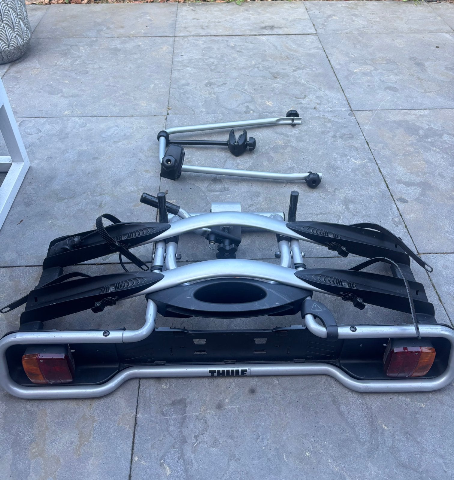 Thule Euroway 945 - Fietsendrager voor 2 fietsen, Auto diversen, Fietsendragers, Ophalen, 2 fietsen, Gebruikt, Trekhaakdrager