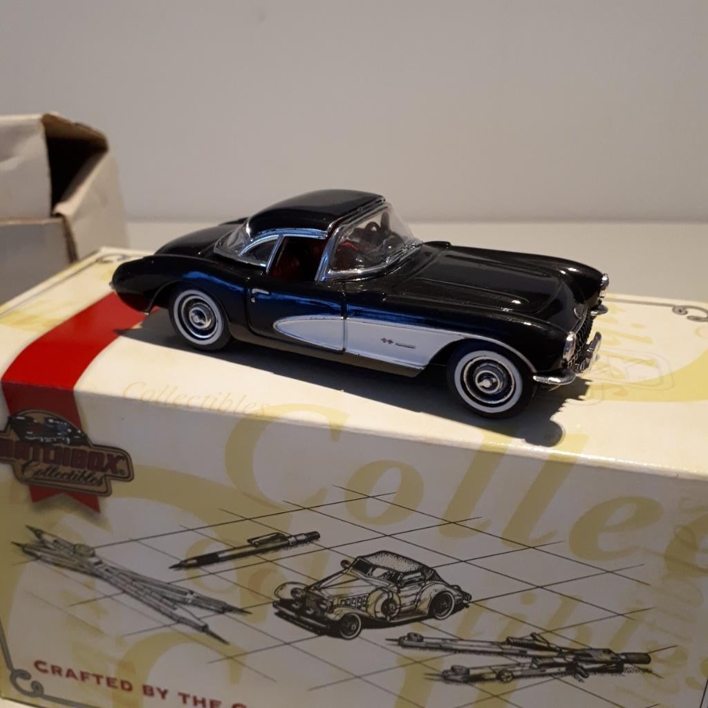 MATCHBOX COLLECTIBLES CORVETTE DYG06-M 1995, Hobby en Vrije tijd, Modelauto's | 1:43, Ophalen of Verzenden, Nieuw, Auto, Overige merken