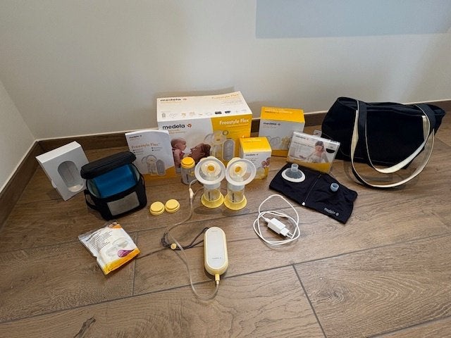 Medela Freestyle Flex dubbele elektrische borstkolf, Ophalen, Gebruikt, Medela, Borstkolf