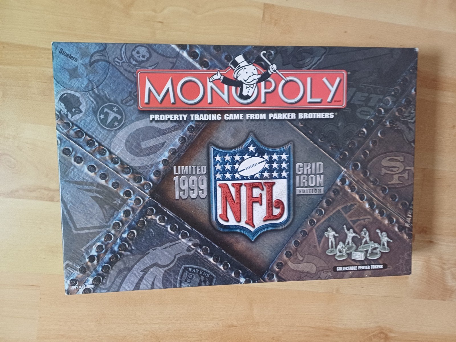 Monopoly NFL Grid Iron Edition Limited 1999, Ophalen of Verzenden, Gebruikt, Parker Brothers