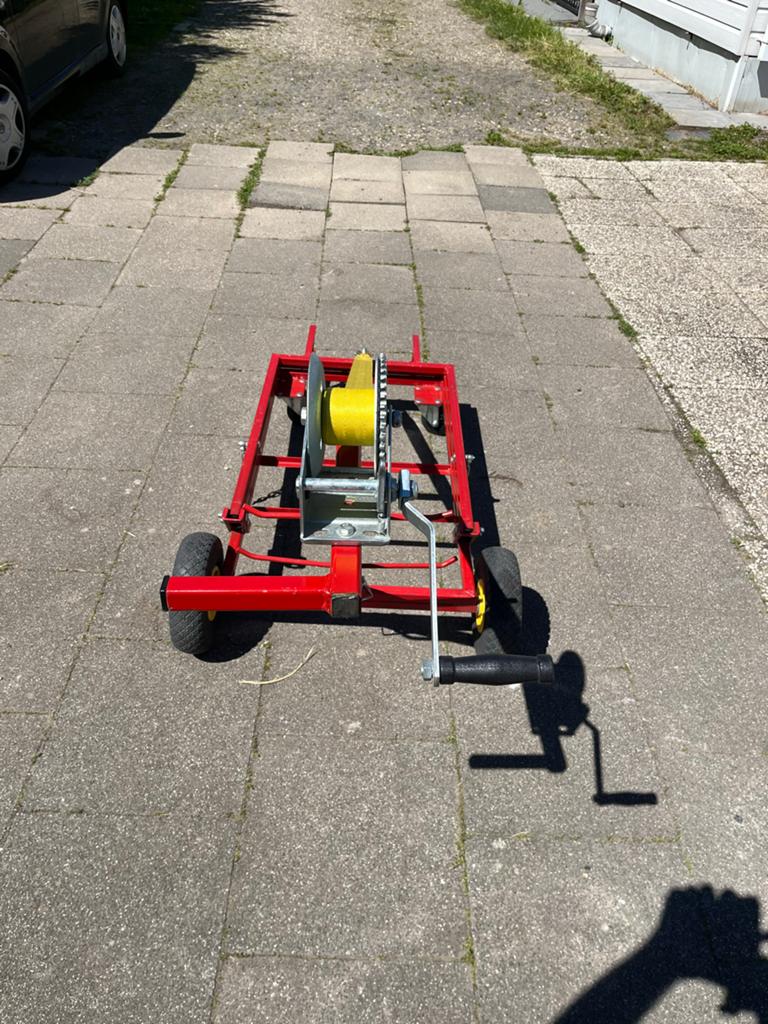 Kartlift / Kart trolley, Ophalen, Zo goed als nieuw