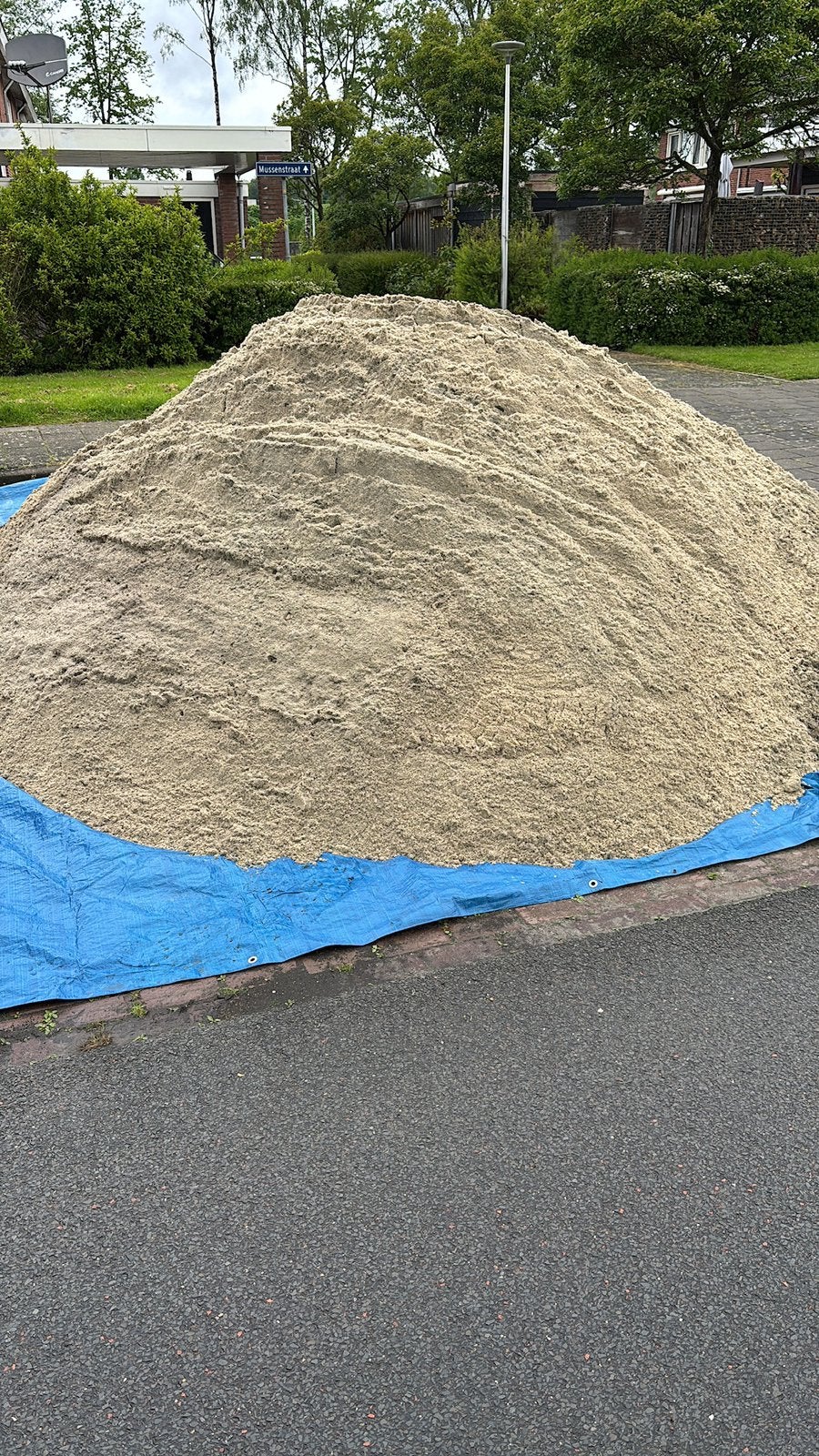 Wit zand, Tuin en Terras, Zand, Ophalen, Zo goed als nieuw, Ophoogzand
