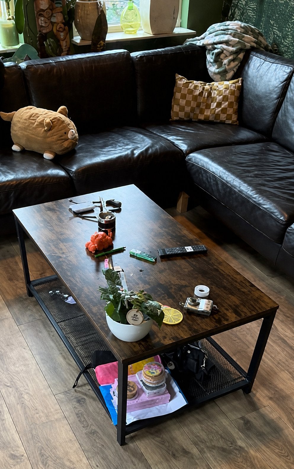 Salon tafel, Gebruikt, 100 tot 150 cm, 50 tot 100 cm, Industrial