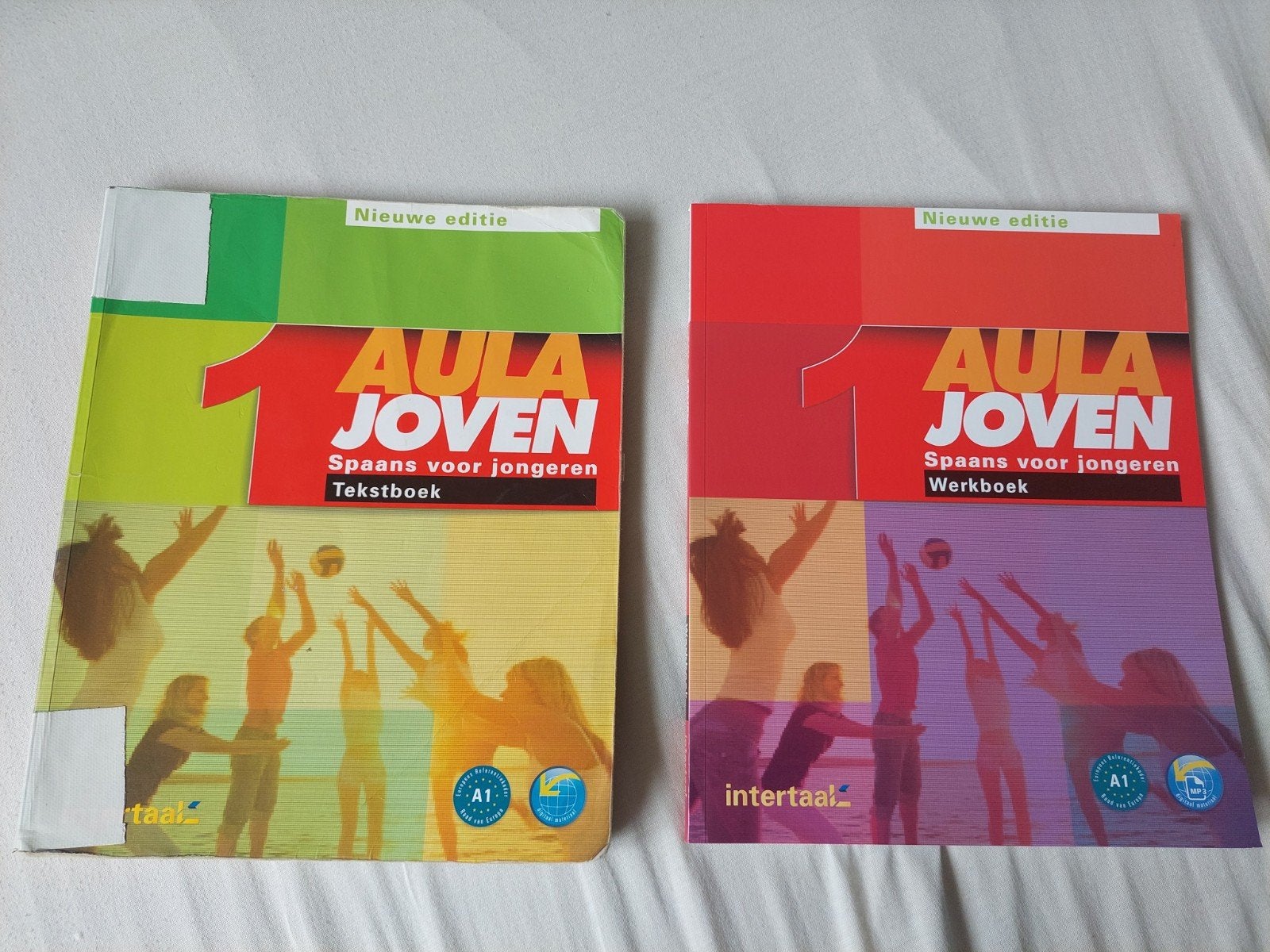 Aula Joven 1: Spaans voor jongeren - Tekstboek & Werkboek, Ophalen of Verzenden, Zo goed als nieuw, Intertaal, Non-fictie
