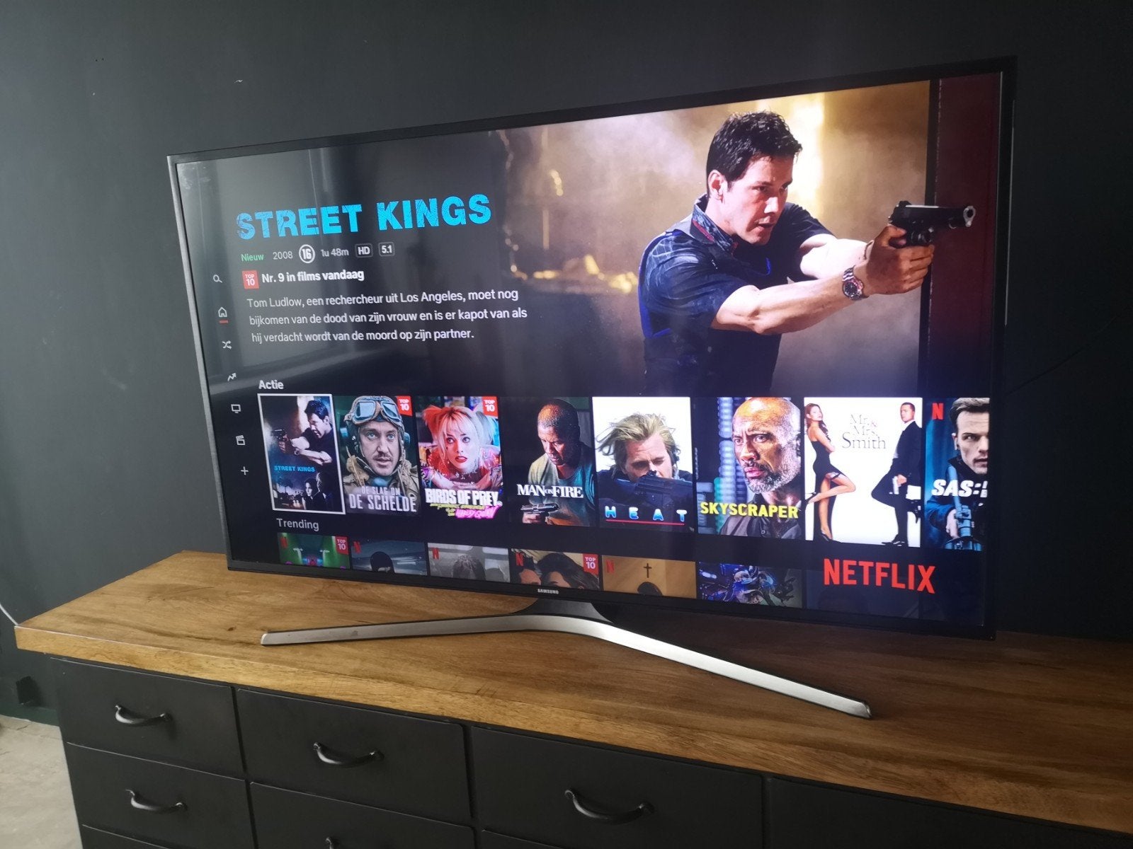 40 inch Samsung 4k smart tv., Audio, Tv en Foto, Televisies, Ophalen, 50 Hz, Samsung, 100 cm of meer