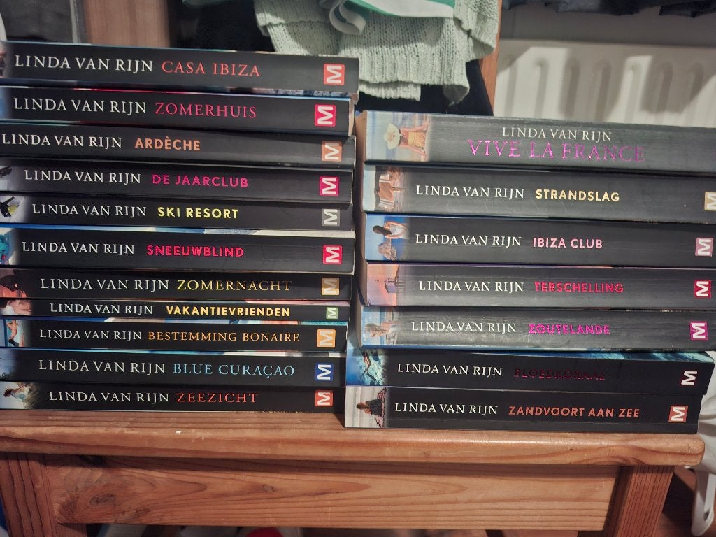 Linda van Rijn trillers, Boeken, Linda van Rijn, Ophalen of Verzenden, Zo goed als nieuw, Nederland