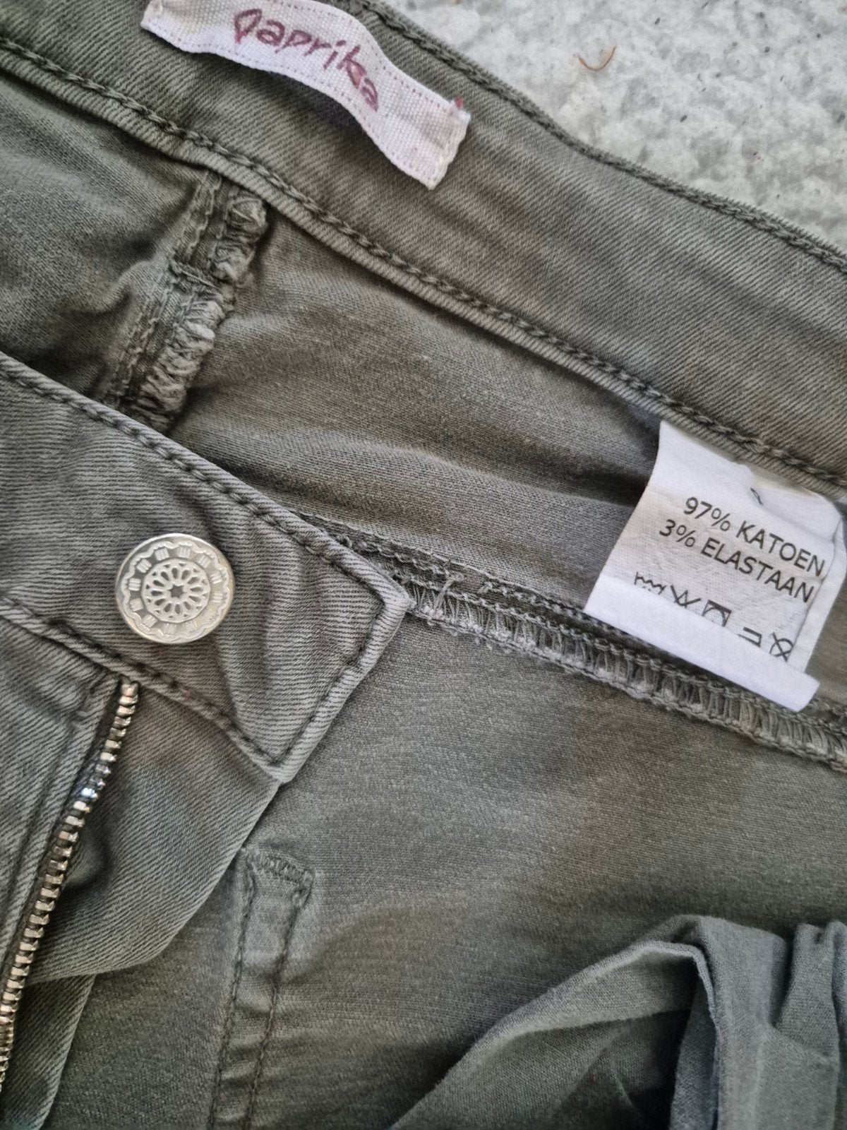 Paprika jeans korte spijkerbroek Dames maat 4 maat 50, ., Overige jeansmaten, Ophalen of Verzenden, Zo goed als nieuw