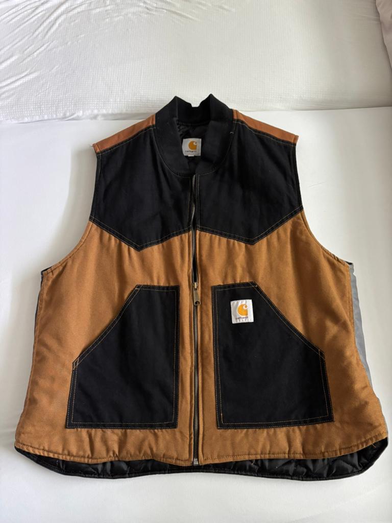 Carhartt bodywarmer vintage, Kleding | Heren, Bodywarmers, Verzenden, Gedragen, Maat 52/54 (L), Overige kleuren