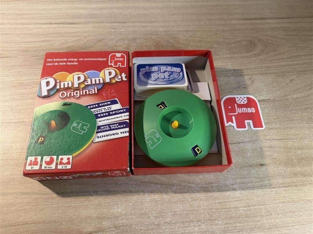 pim pam pet orginal - s6537, Hobby en Vrije tijd, Gezelschapsspellen | Bordspellen, Verzenden, Zo goed als nieuw