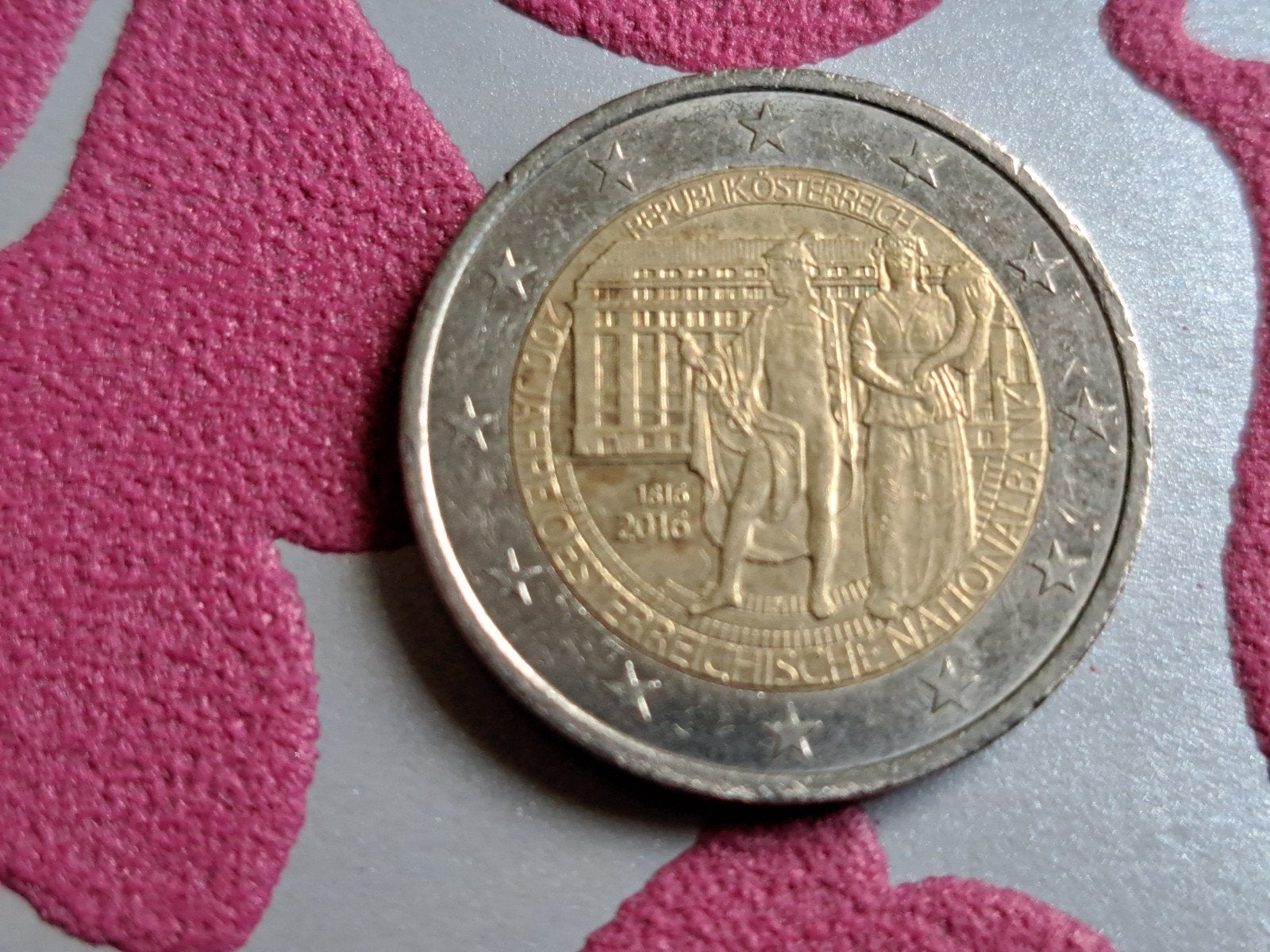 2 euro cc Oostenrijk 2016 Nationale Bank, Postzegels en Munten, Ophalen of Verzenden, Oostenrijk, 2 euro