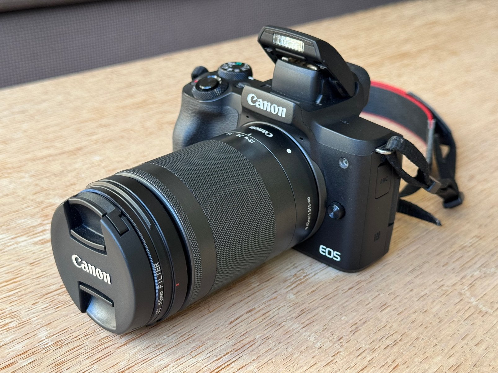 Canon EOS M50 + EF-M 18-150mm IS STM, Audio, Tv en Foto, Gebruikt, Canon, Ophalen of Verzenden, Bluetooth
