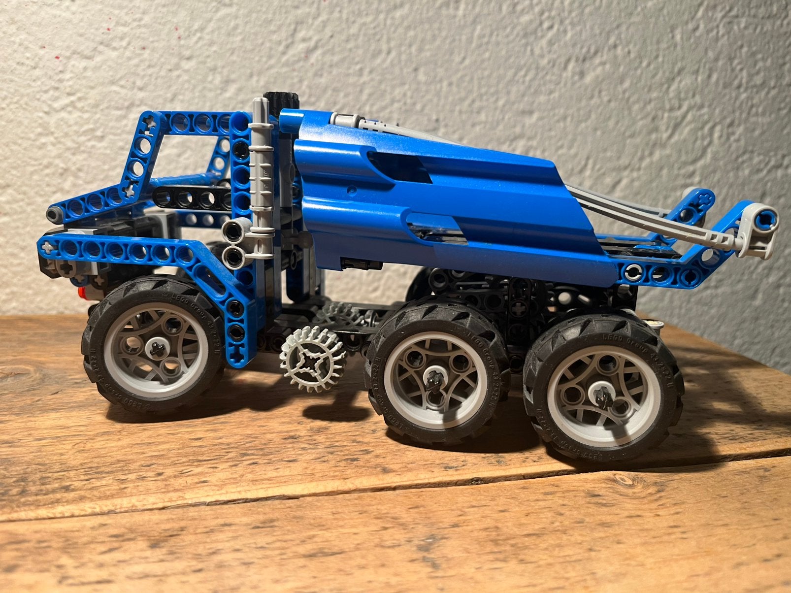 LEGO Technic 8415 - Kiepauto  (In elkaar gezet, met boekje), Ophalen of Verzenden, Zo goed als nieuw