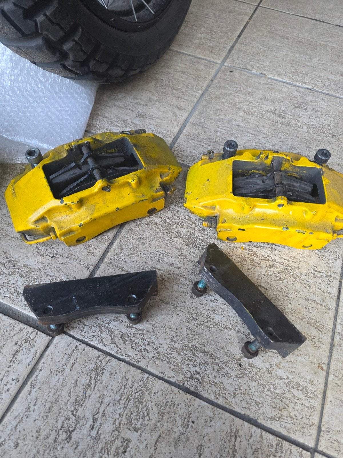 Porsche 996 Big Brake Kit 5x100  Tracktool met adapters, Auto-onderdelen, Remmen en Aandrijving, Ophalen of Verzenden, Gebruikt