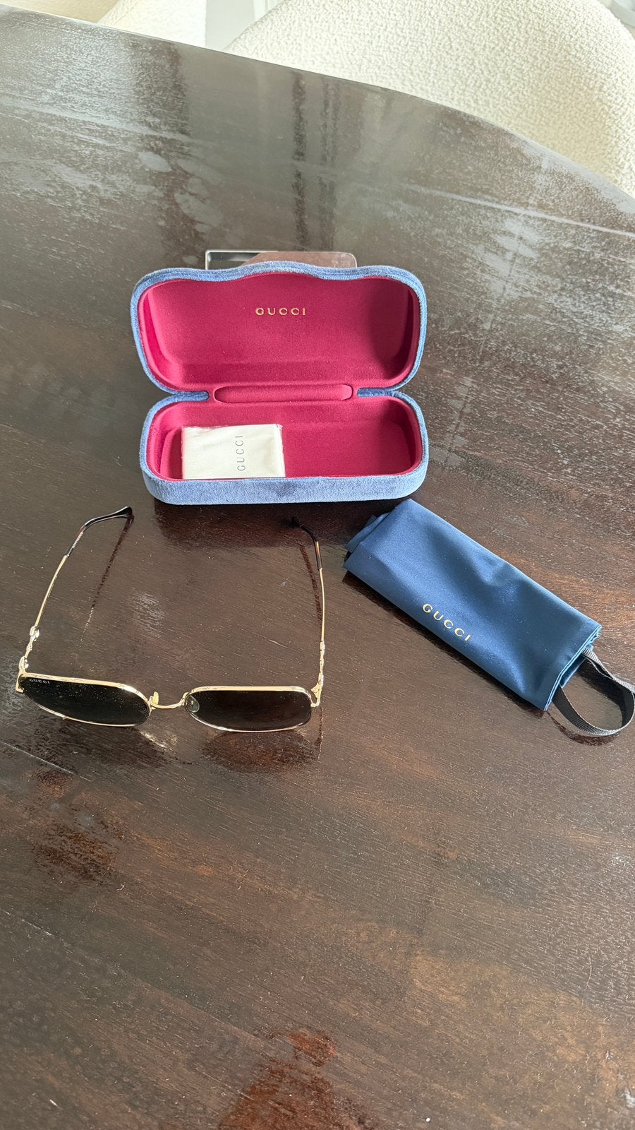 Gucci GG0879S Zonnebril, Sieraden, Tassen en Uiterlijk, Zonnebrillen en Brillen | Dames, Ophalen of Verzenden, Zo goed als nieuw