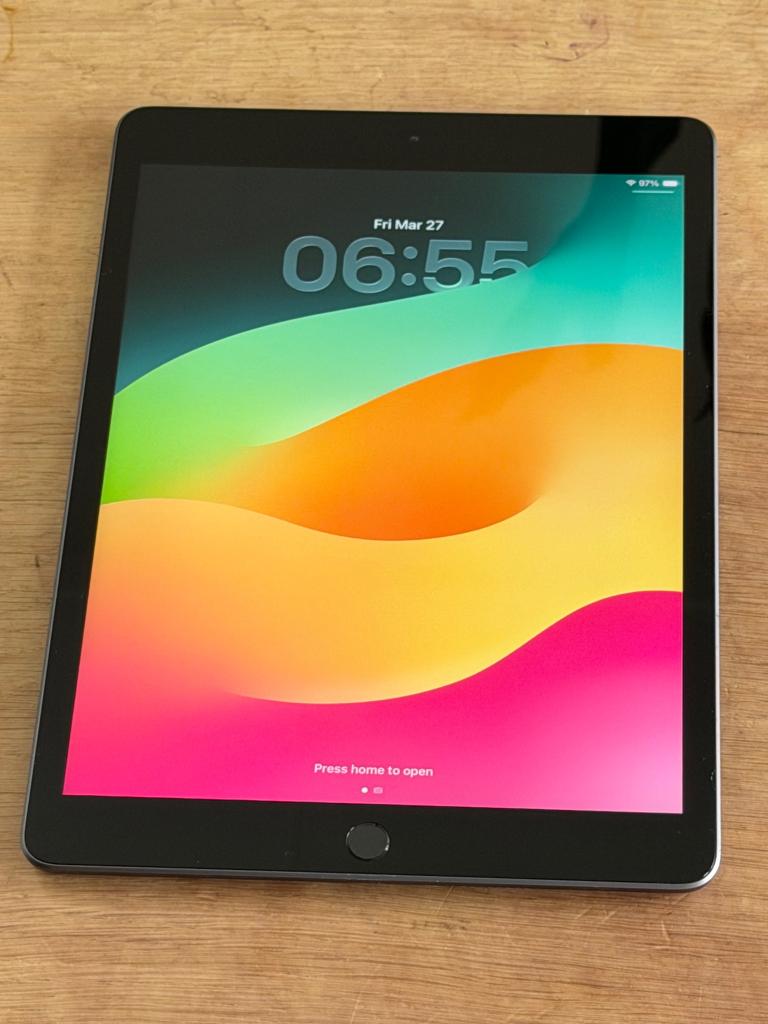 Erg Nette iPad 8th gen Black, met 83% batterijconditie!, Computers en Software, Apple iPads, 10 inch, Gebruikt, 32 GB, Apple