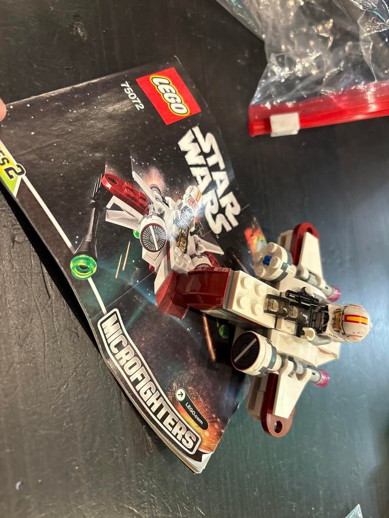 Lego Star Wars 75072 Microfighters ARC-170 Starfighter, Ophalen of Verzenden, Zo goed als nieuw, Complete set, Lego