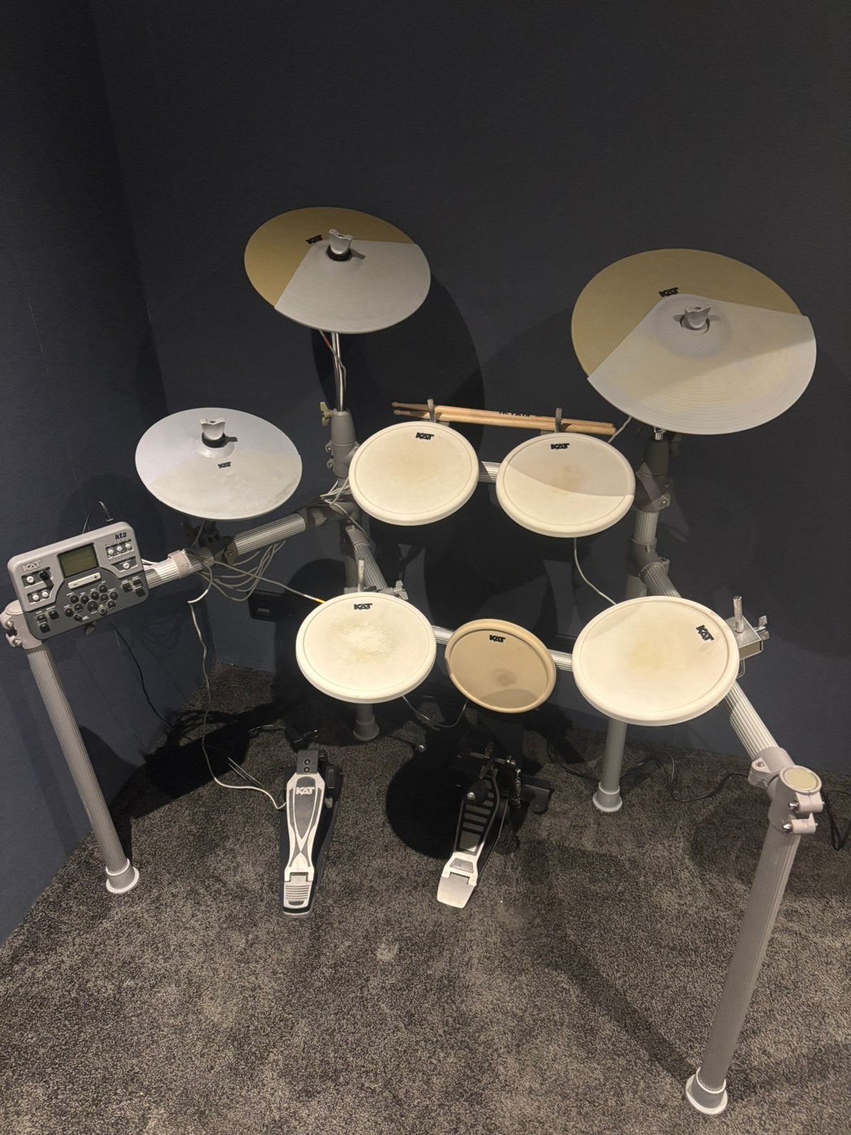 Kat kt-2 elektrisch drumstel