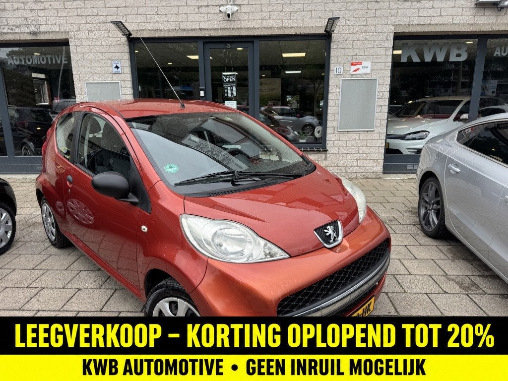 Peugeot 107 1.0-12V XR | Nieuwe APK koppeling vervangen, Auto's, Gebruikt, Overige kleuren, ABS, 4 stoelen