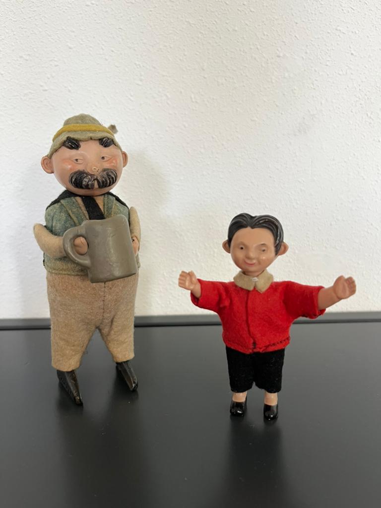 Schuco Vader en zoon, Antiek en Kunst, Antiek | Speelgoed, Ophalen of Verzenden